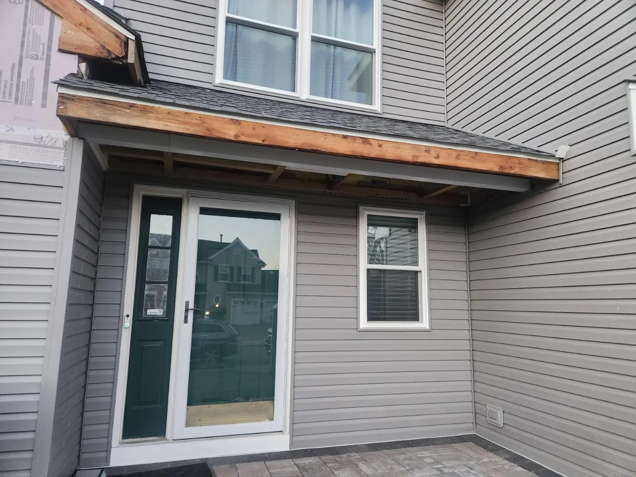 Vinyl siding after replacement in Allentown Pennsylvania