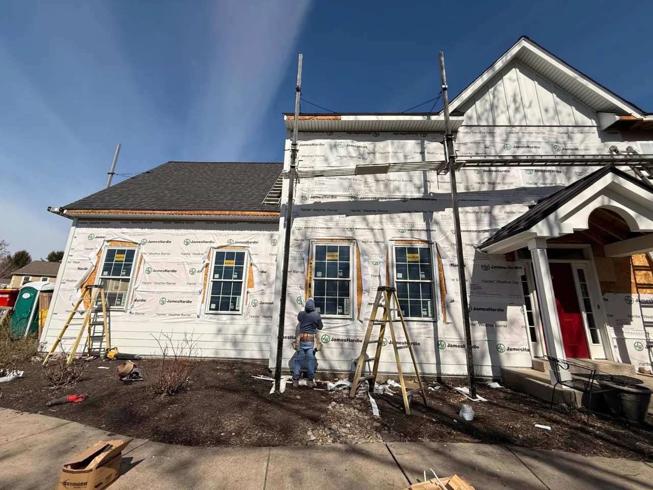 ProSiding Exterior Inc siding crew in Pennsylvania
